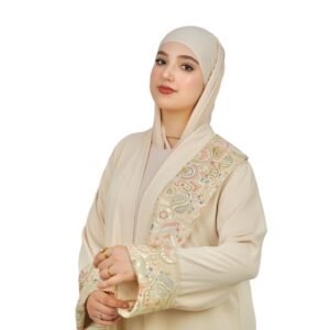 Abaya Kimono Noor Premium Korean Crepe Abaya